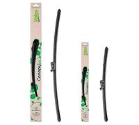 VALEO CANOPY Wiper - Flat Wiper Blade Kit Made from Natural and Recycled Materials CAN76+CAN30 - Front - Lengths: 24 inches+17 inches - (Set of 2 Wiper Blades)