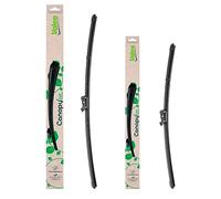 VALEO CANOPY Wiper - Flat Wiper Blade Kit Made from Natural and Recycled Materials CAN76+CAN51 - Front - Lengths: 24 inches+20 inches - (Set of 2 Wiper Blades)