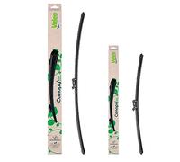 VALEO CANOPY Wiper - Flat Wiper Blade Kit Made from Natural and Recycled Materials CAN91+CAN26 - Front - Lengths: 28 inches+16 inches - (Set of 2 Wiper Blades)