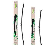 VALEO CANOPY Wiper - Flat Wiper Blade Kit Made from Natural and Recycled Materials CAN96+CAN51 - Front - Lengths: 30 inches+20 inches - (Set of 2 Wiper Blades)