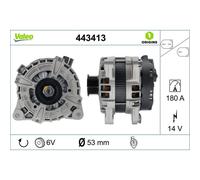 Valeo 443413 Alternator Fits Jaguar E-Pace F-Pace XE XF Land Rover Defender