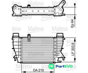 VALEO CHARGE AIR COOLER 818251 FOR RENAULT