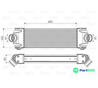 VALEO CHARGE AIR COOLER 818550