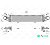 VALEO CHARGE AIR COOLER 818617 FOR MERCEDES-BENZ