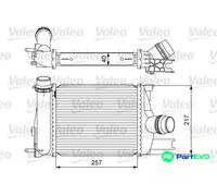 VALEO CHARGE AIR COOLER 818622 FOR RENAULT DACIA