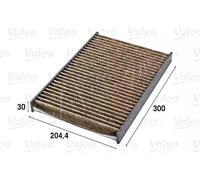 VALEO ClimFilter Supreme Polyphenol Activated Air Filter Fits AUDI A6 SEAT 97-