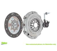 VALEO Clutch Kit 25 Teeth No Sensor With Central Slave Cylinder Fits SSANGYONG