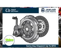 VALEO Clutch Kit With Central Slave Cylinder Fits Ford C-Max Focus Focus C-Max