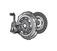 VALEO 834063 Clutch kit