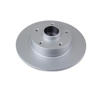 Valeo Coated Brake Disc, Box of 1 Solid Disc - Rear Axle - Similar to OE Design and Quality - 675414