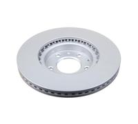 Valeo Coated Brake Disc, Box of 1 Vented Disc - Front Axle - Similar to OE Design and Quality - 672518