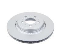 Valeo Coated Brake Disc, Box of 1 Vented Disc - Rear Axle - Similar to OE Design and Quality - 672553