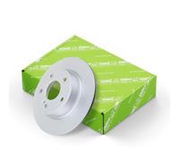 VALEO - Coatedbrake discs - 672515 - Box of 2 solid discs - Rear axle - Similar to OE design and quality - Valeo, Braking expert since 1923