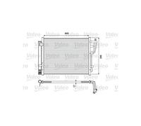 Valeo Condenser, Air Conditioning 814070