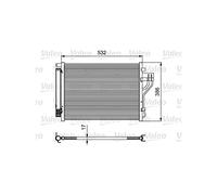 Valeo Condenser, Air Conditioning 814494