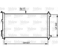 CONDENSER AIR CONDITIONING 817836 FOR NISSAN TIIDA/LATIO/Hatchback NOTE JUKE