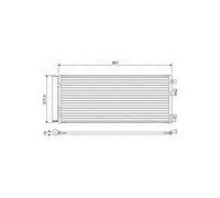 Valeo Condenser, Air Conditioning 822574