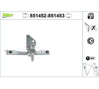 VALEO 851452 Window Regulator VALEO WINDOW REGULATOR Fitting side [Text]: Confort [Text]: Function type [Text] : Technology [Text]: