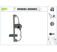 Valeo Window Regulator Right Front 850693