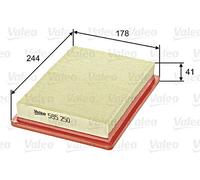 VALEO Engine Air Filter Fits ALFA ROMEO 155 FIAT Fiorino LANCIA Dedra PC908