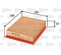 VALEO Engine Air Filter Fits ALFA ROMEO 6 VW Golf Mk3 Cabriolet Vento 619080