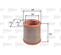 Longlife & Precision Air Filter for Peugeot/Citroen VALEO