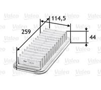 VALEO 585059 Air filter
