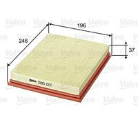 VALEO Engine Air Filter Fits FIAT Palio Strada Estate Pickup 71736132