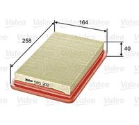 VALEO Air filter MAZDA,FORD USA 585202 ADM52222,PC930,MA5606 Engine air filter,Engine filter MA5606,3397078,3397078,ELP3775,B6MW13Z409A,FS0513240