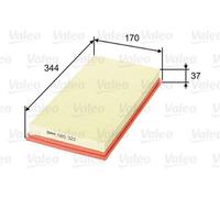 AIR FILTER FITS: VOLVO S40 I SEDAN 1.8/2.0/1.6/1.9 T4/2.0 T/2.0 T4.VOLVO V40