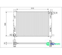 VALEO 701120 Engine radiator