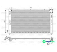 VALEO ENGINE COOLING RADIATOR 701577 FOR CITROËN MITSUBISHI PEUGEOT