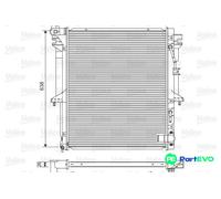 Valeo Radiator, Engine Cooling 701585
