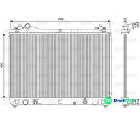 VALEO 701592 Engine radiator