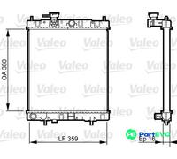 VALEO ENGINE COOLING RADIATOR 731287 FOR NISSAN