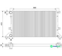 VALEO ENGINE COOLING RADIATOR 731605