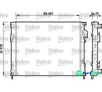 VALEO ENGINE COOLING RADIATOR 732853