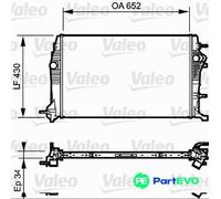 VALEO ENGINE COOLING RADIATOR 735181 FOR RENAULT