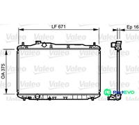 VALEO ENGINE COOLING RADIATOR 735243 FOR HONDA