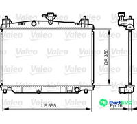 VALEO ENGINE COOLING RADIATOR 735416 FOR MAZDA