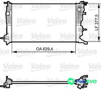 VALEO ENGINE COOLING RADIATOR 735607 FOR RENAULT