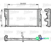 Engine Cooling Radiator Fits BMW 3 Touring Gran Turismo 4 Coupe - Valeo 735612