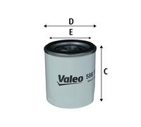 Valeo Engine Oil Filter fits Alfa Romeo Fiat Jeep Toyota