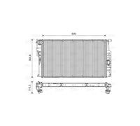 VALEO Engine Water Radiator for BMW i3 4 F32 F82 F33 F83 F36 7005511 7600520