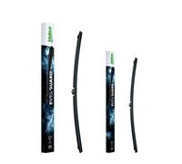 VALEO EVERGUARD - Premium - A kit of Silicone Flat Wiper Blades VSF55+VSF65, Lengths: 30 Inches+26 Inches - Front (Pack of 2)
