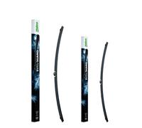 VALEO EVERGUARD - Premium - A kit of Silicone Flat Wiper Blades VSF70+VSF60, Lengths: 28 Inches+24 Inches - Front (Pack of 2)