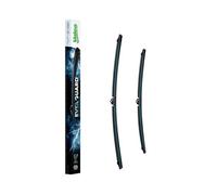VALEO EVERGUARD - VSK1 - Premium Flat Silicone Wiper Blades kit with Extended life X2 - Lengths: 600mm/400mm - Front - Set of 2-566017
