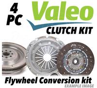 Valeo Flywheel Conversion Clutch Kit : 3pc + Flywheel : No: 835007 Inc. Releaser