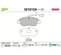 VALEO 301015A Brake pad set