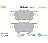 VALEO FRONT DISC BRAKE BRAKE PAD SET 302404 FOR BMW